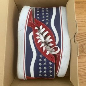 Red/Blue Vans